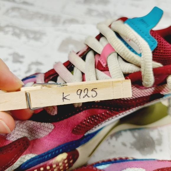 Puma RS-X Multicolor Lace-Up Puzzle Cabernet Shoes K925 - Picture 12 of 12